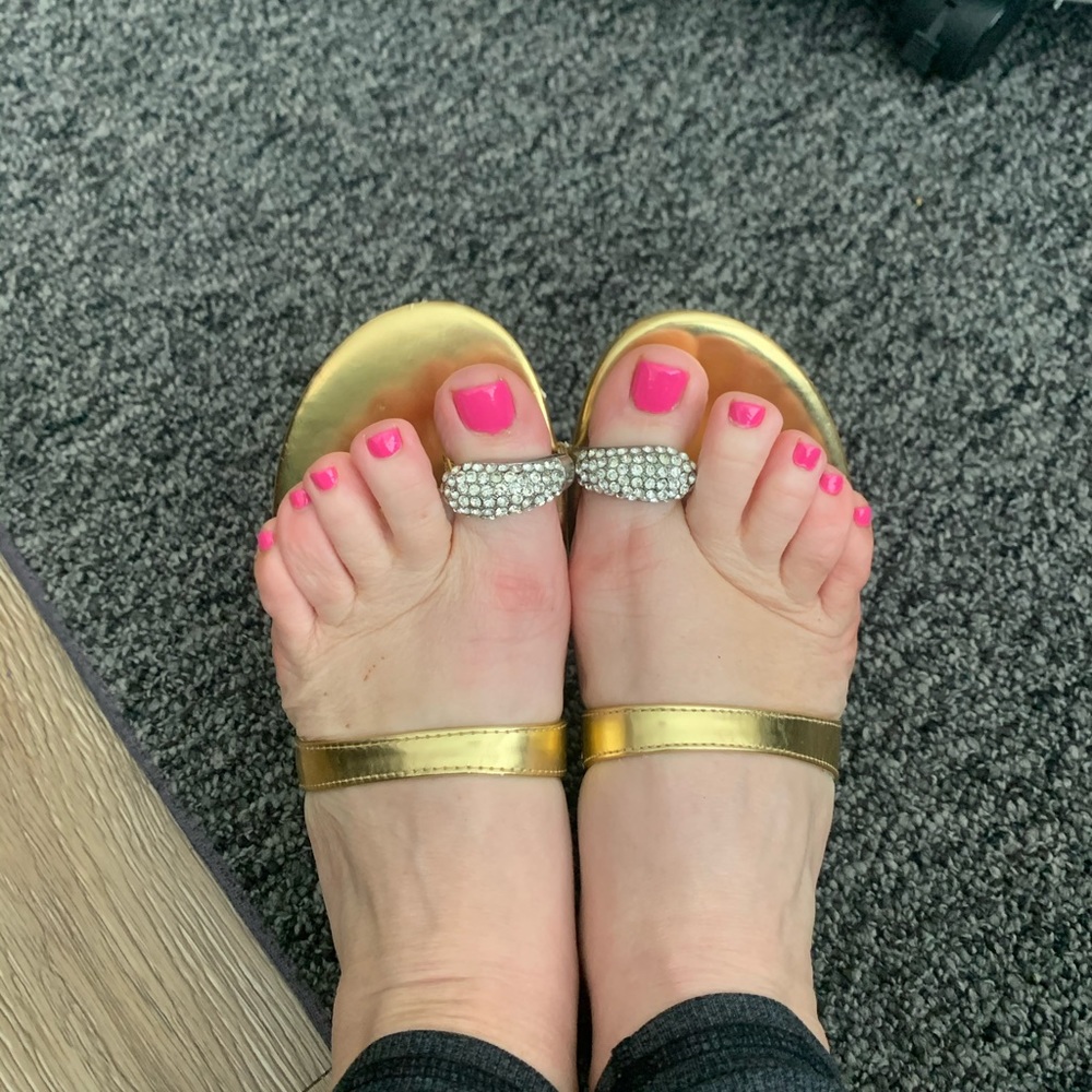 Blingy Rampage Sandals! - Picture 2 of 5